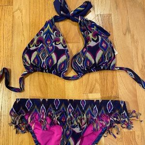 BECCA colorful bathing suit